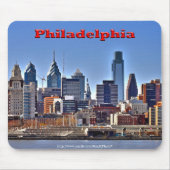 Tapis De Souris Philadelphie "HDR"Skyline Mousepad (Devant)