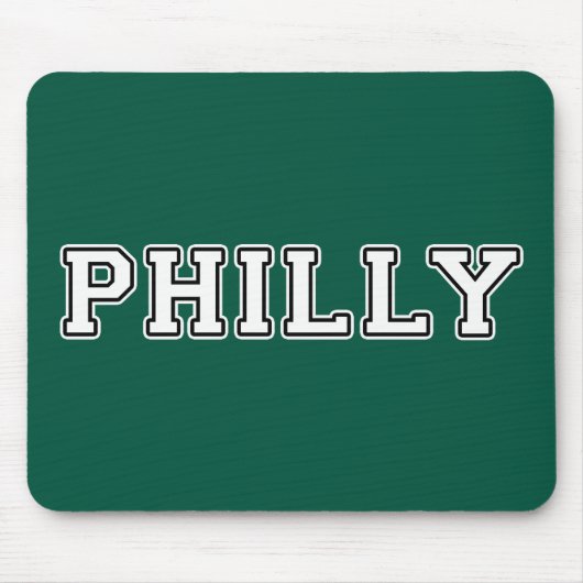 Tapis De Souris Philadelphie Pennsylvanie (Devant)