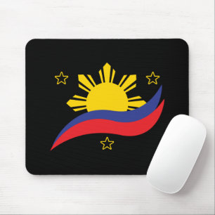 Tapis De Souris Philippines Philippin Pilipino Drapeau