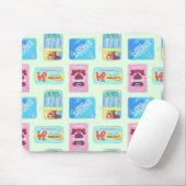 Tapis de souris Philly Tin Fish - Cadeau de Philad (Avec souris)