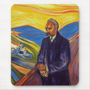 Tapis De Souris Philosophe Friedrich Nietzsche (par Edvard Munch)