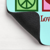 Tapis De Souris Philosophie de l'amour de la paix (Coin)