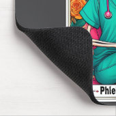 Tapis De Souris Phlebotomist Tarot Card Skeleton Phlebotomy Tech P (Coin)
