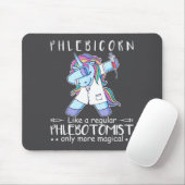 Tapis De Souris Phlébotomiste Citation Phlébotomie  (Avec souris)