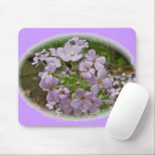 Tapis De Souris Phlox sauvage Mousepad (Avec souris)