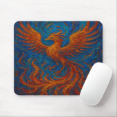 Tapis De Souris Phoenix Abstract (Avec souris)