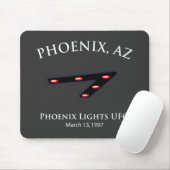 Tapis De Souris Phoenix allume l'UFO (Avec souris)