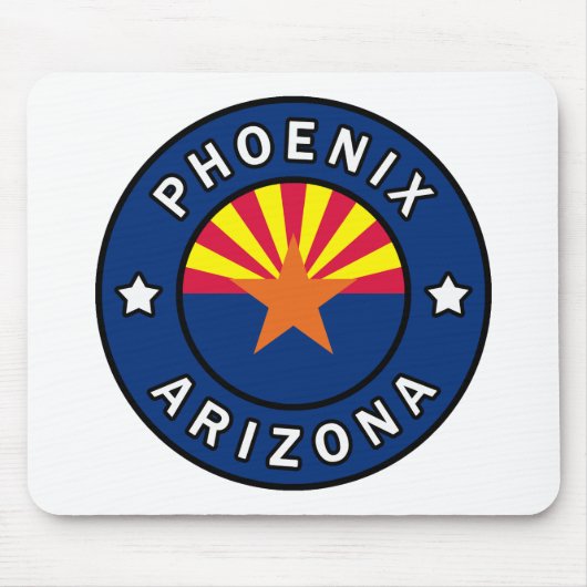 Tapis De Souris Phoenix Arizona (Devant)