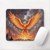 Tapis De Souris Phoenix Majestique (Avec souris)