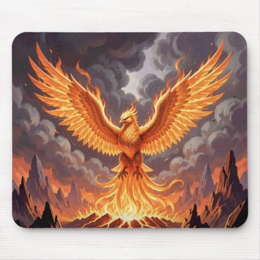 Tapis De Souris Phoenix Majestique (Devant)