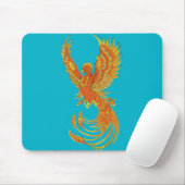 Tapis De Souris Phoenix Rising Mousepad (Avec souris)
