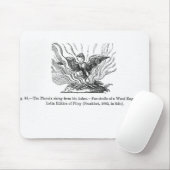 Tapis De Souris Phoenix se levant de ses cendres (Avec souris)
