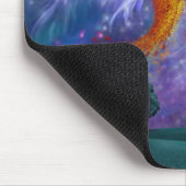 Tapis De Souris Phoenix volant à la nuit (Coin)