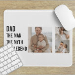 Tapis De Souris Photo Collage moderne | Cadeau papa<br><div class="desc">Un cadeau photo de collage moderne peut être l'un des meilleurs cadeaux de Fête des pères que vous pouvez donner à votre père. C'est une façon unique et personnelle de montrer votre appréciation et votre amour pour votre père, tout en vous permettant d'être créatif et de s'amuser avec le cadeau....</div>