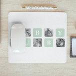 Tapis De Souris Photo Collage moderne Mint Best Hubby Cadeau<br><div class="desc">Modern Collage Photo Mint Best Hubby Gift est une idée cadeau personnalisée pour les maris qui combine la beauté d'un collage photo avec le charme d'un cadre à la menthe. Ce cadeau unique est conçu pour présenter les moments les plus mémorables partagés par le couple, comme leur jour de mariage,...</div>