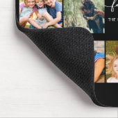 Tapis De Souris Photo Collage noir (Coin)
