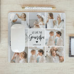 Tapis De Souris Photo Collage | We Love You Grand-Père Cadeau<br><div class="desc">Photo Collage | We Love You Grand-Père Cadeau</div>