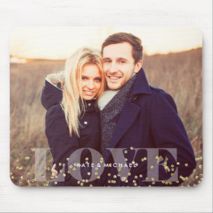 Tapis De Souris Photo d'amour et d'étincelles