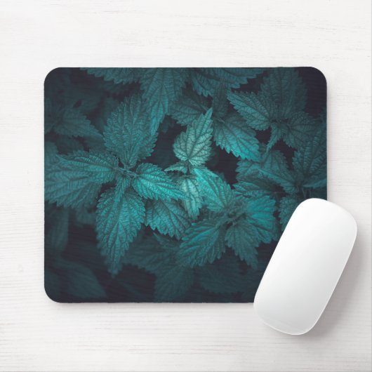 Tapis De Souris Photo Dark Moody Floral (Avec souris)