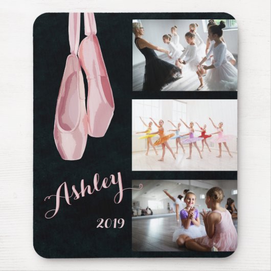 Tapis De Souris Photo de ballet personnalisée (Devant)