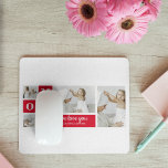 Tapis De Souris Photo de collage moderne Best Mamma Ever Red Toxit<br><div class="desc">Ce cadeau est parfait pour n'importe quelle occasion, y compris la fête des mères, les anniversaires, ou juste pour montrer votre reconnaissance pour le travail acharné et le dévouement de votre mère. Les photos utilisées dans le collage peuvent être sélectionnées en fonction des intérêts et des préférences de votre mère,...</div>