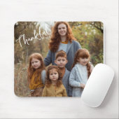 Tapis De Souris Photo de famille de remerciement (Avec souris)