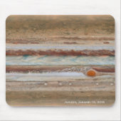 Tapis De Souris Photo de gros plan de Jupiter Red Spot (Devant)