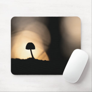 Tapis De Souris Photo de la nature d'un petit champignon