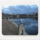 Tapis De Souris Photo de mouette (Devant)