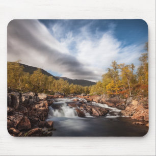 Tapis De Souris Photo de paysage scandinave