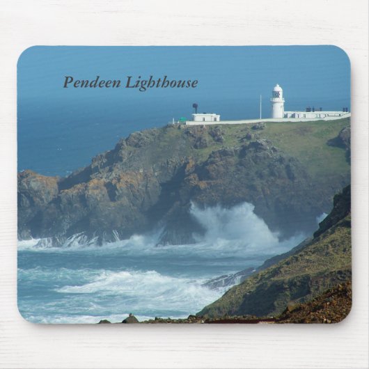 Tapis De Souris Photo des Cornouailles Angleterre de phare de (Devant)