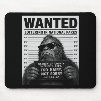 Tapis De Souris Photo d'identité de Bigfoot
