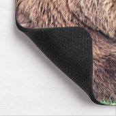 Tapis De Souris Photo d'ours Brown (Coin)