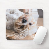 Tapis De Souris Photo et nom personnalisés de l'animal de compagni (Avec souris)