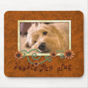 Tapis De Souris Photo faite sur commande de chien de club de fan