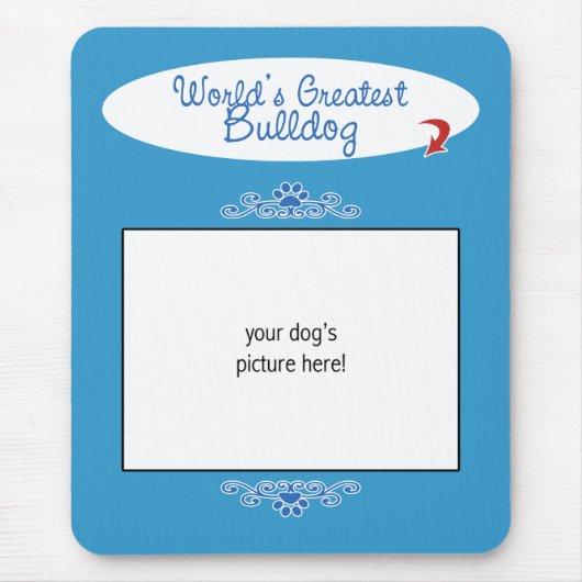 Tapis De Souris Photo faite sur commande ! Le plus grand (Devant)