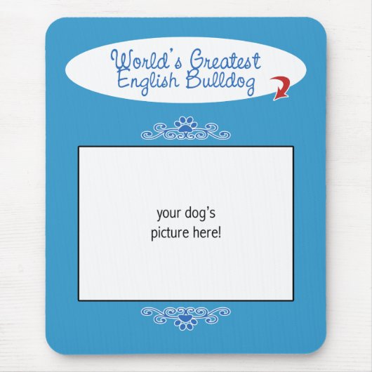 Tapis De Souris Photo faite sur commande ! Le plus grand (Devant)