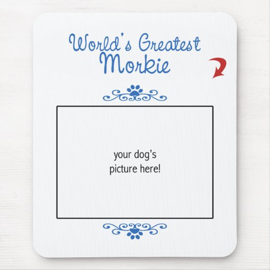 Tapis De Souris Photo faite sur commande ! Mondes plus grand (Devant)