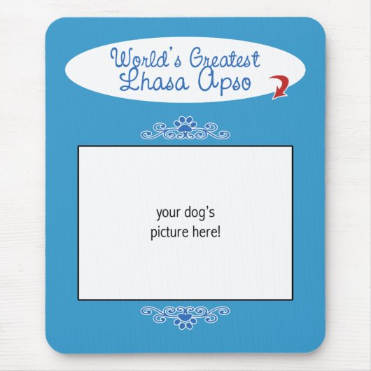 Tapis De Souris Photo faite sur commande ! Mondes plus grande (Devant)