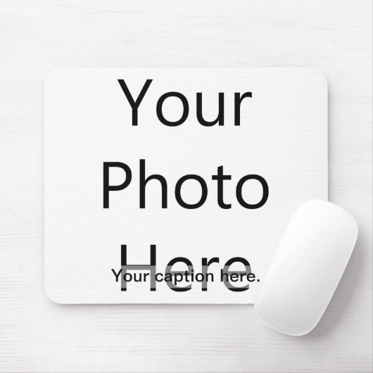 Tapis De Souris Photo faite sur commande Mousepad avec la légende (Avec souris)