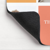 Tapis De Souris Photo Family Collage moderne | Happy Thanksgiving (Coin)