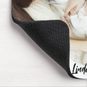 Tapis De Souris Photo Formel Personnalisé Simple (Coin)