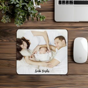Tapis De Souris Photo Formel Personnalisé Simple