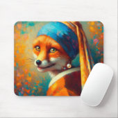 Tapis De Souris Photo Fox (Avec souris)