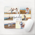 Tapis De Souris Photo moderne<br><div class="desc">Pad Photo Moderne. Notre collection moderne de collages photo de famille est parfaite pour capturer et célébrer l'année de manière artistique. Un élégant script de calligraphie écrit à la main ajoute une touche d'élégance intemporelle, en faisant un gardien idéal. Customisez et créez facilement votre histoire visuelle ! Comprend six photos...</div>