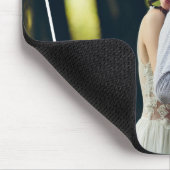 Tapis De Souris Photo Monogramme tendance (Coin)