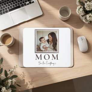 Tapis de souris photo personnalisé pour maman mode