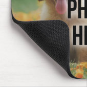 Tapis De Souris Photo personnalisée (Coin)