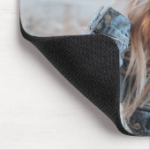 Tapis De Souris Photo personnalisée (Coin)
