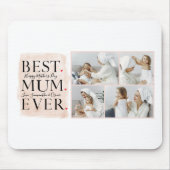 Tapis De Souris Photo Pink Happy Mothers Day (Devant)
